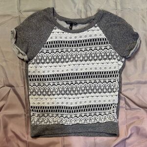 Victoria's Secret Gray Knit Top